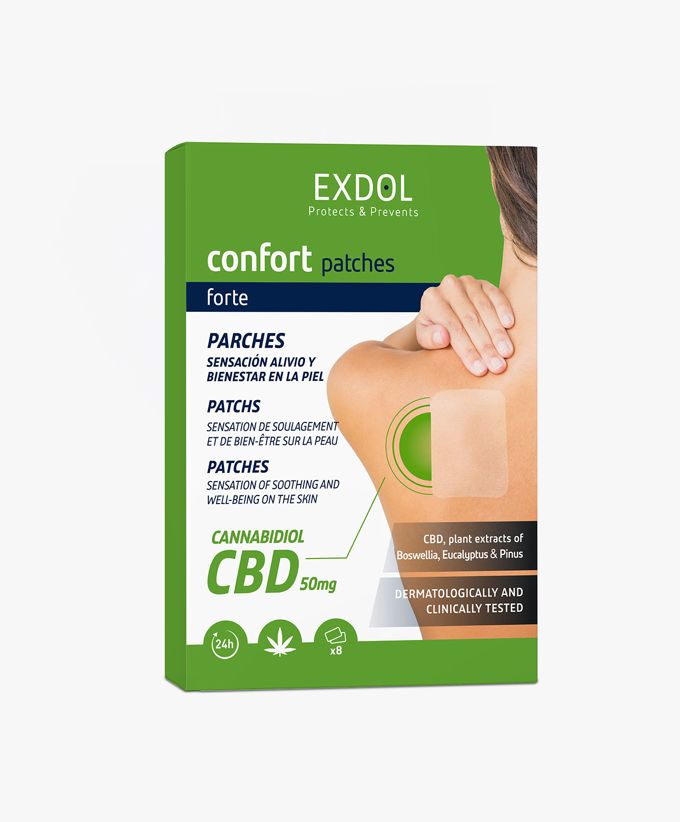Comfort CBD Forte Exdol Patches
